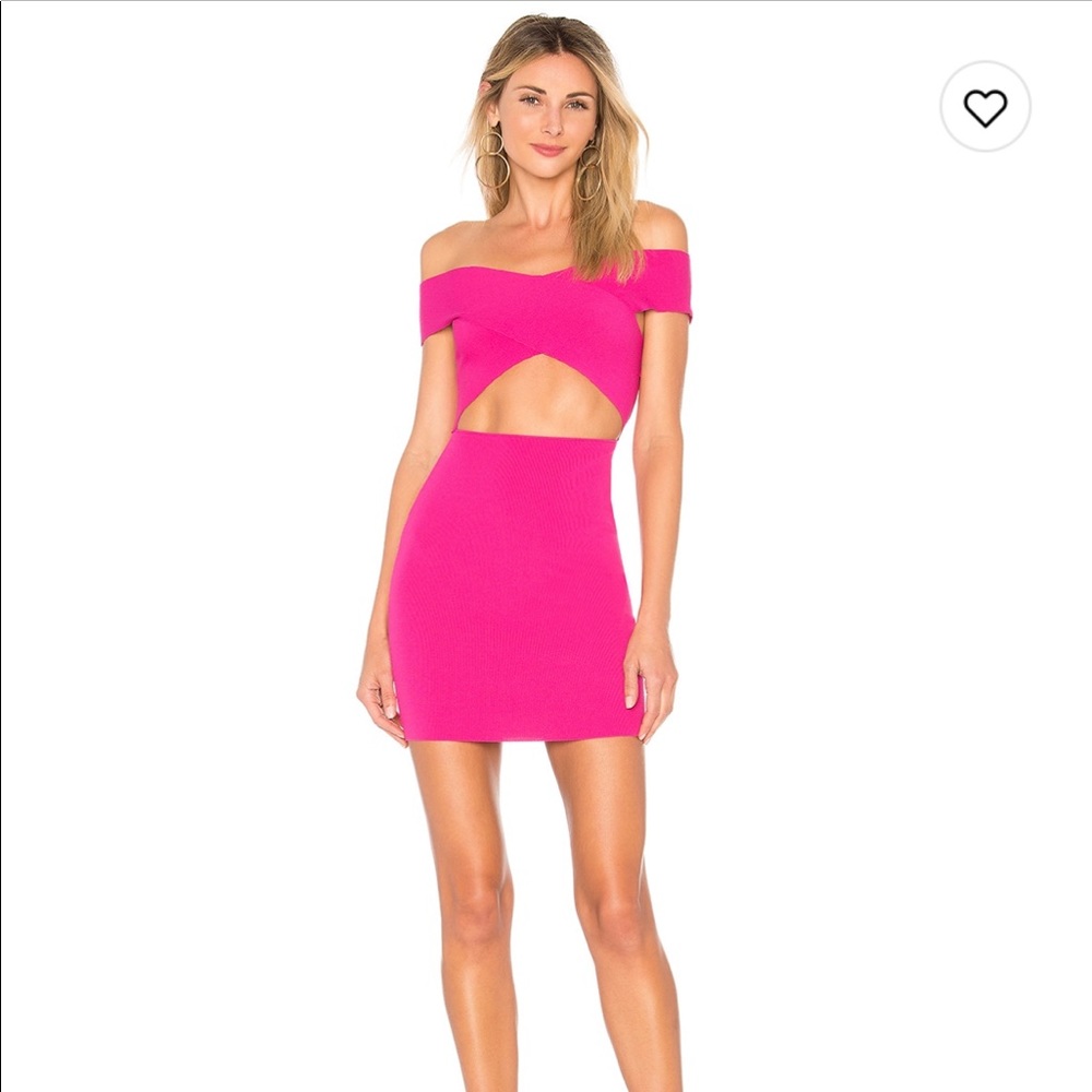 Superdown pink cutout size M